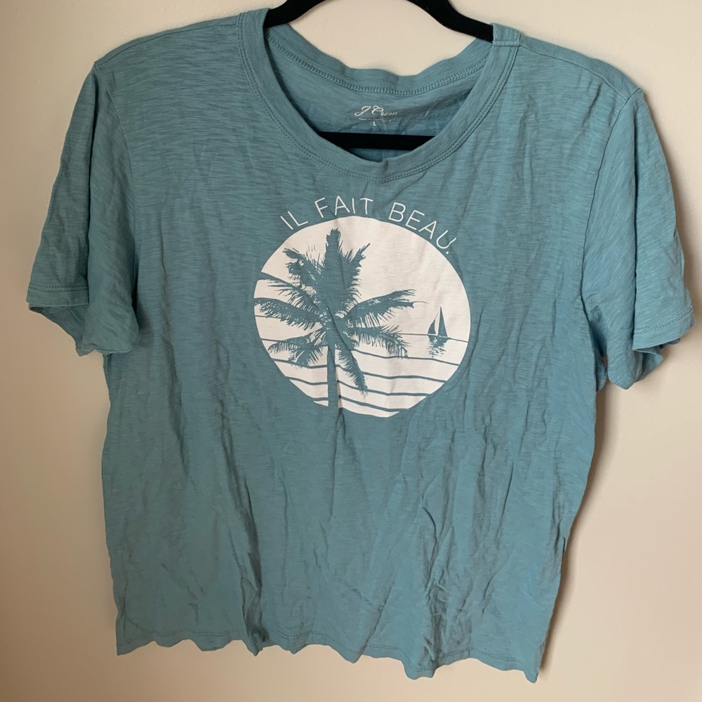 J crew graphic tee